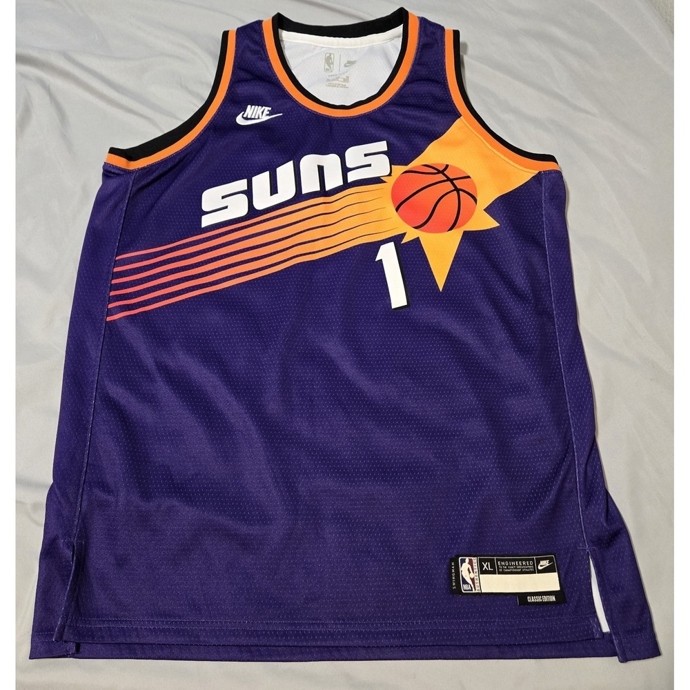 Nike Phoenix Suns Devin Booker Classic Swing Man Jersey Youth XL Or Adult Small